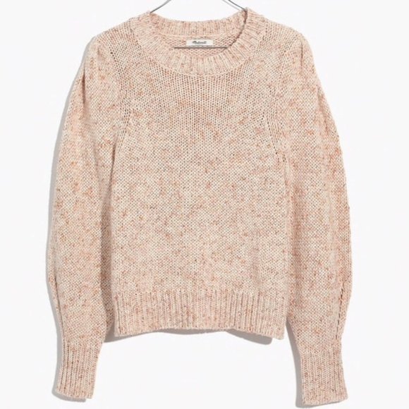 Winter sale ✨Madewell | Pleat Shoulder Wool Pullover - Picture 1 of 9